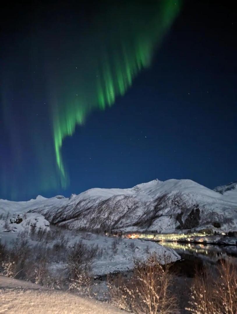 Nydelig Hytte Med Fantastisk Beliggenhet Ved Sjoen Villa Laupstad Buitenkant foto